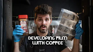 Developing Film with Coffee using Caffenol! - DIY Darkroom