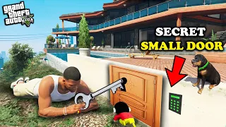 Franklin & Shinchan Open Secret Bunker Near Franklin's Backyard In GTA 5 | Tamil Games |