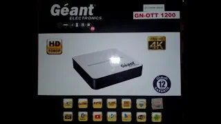 تحديث جديد لجهاز GN OTT 1200 4K عن طريق الانترنت