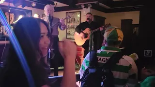 Dublin City Ramblers "Fields Of Athenry"/"Galway Girl" At Keane's Bronx NY March 16, 2024.