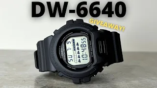 THE G-SHOCK DW-6640! | 40TH ANNIVERSARY EDITION! | + GIVEAWAY!