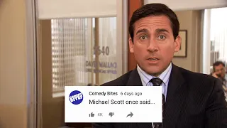 Michael Scott Once Said… Your Favourite Michael Quotes | The Office | Comedy Bites