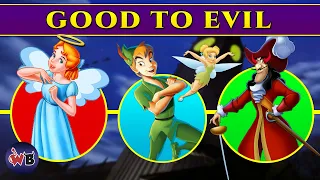 Peter Pan & Return to Neverland Characters: Good to Evil