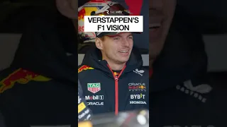 🤩 Verstappen's VISION to fix F1 cars