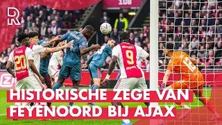 FEYENOORD WINT DE KLASSIEKER in AMSTERDAM! | Zo klonk Ajax-Feyenoord (2-3) op Radio Rijnmond