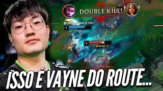 LOUD ROUTE TREINANDO a VAYNE para A FINAL do CBLOL - LOUD vs PAIN