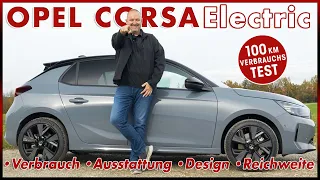 Opel Corsa Electric 100 km Verbrauch Test | Batterie Laden Preis Reichweite Review Deutsch 2023