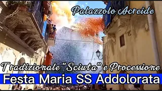 Festa Maria SS Addolorata 2022 "A Sciuta" e Processione - Palazzolo Acreide (SR), Sicília