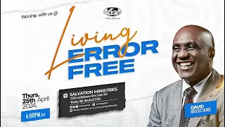 LIVING ERROR FREE | THURSDAY,  25th April 2024