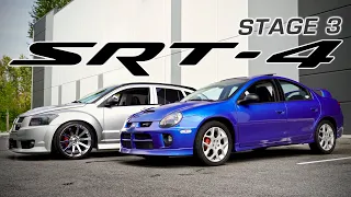 500 HP Caliber SRT-4 vs. 360 HP Neon SRT-4 | MAX Torque Steer