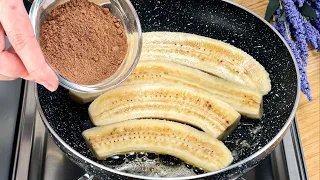 Do you have banana and cocoa? God, how delicious it is! Recipe in 7 minutes!