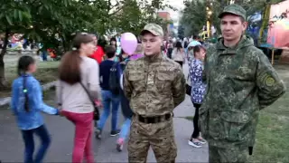 Охрана правопорядка на День города в Славянске 10 09 2016