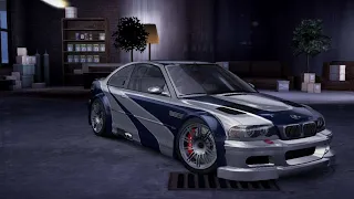 Need for speed Carbon BMW M3 GTR ❤️