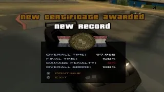 GTA SA: Driving School - City Slicking (Gold Medal)