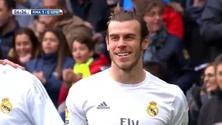 Gareth Bale vs Sporting Gijon (Home) LaLiga 2015-16