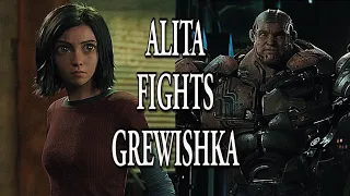 Alita vs Grewishka Fight In The Valley Scene | Alita: Battle Angel (2019) Original Movie Clip 4K UHD