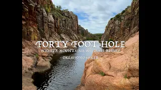 Hiking to one of Oklahoma's Iconic Natural Destinations - Forty Foot Hole in the Wichita Mountains