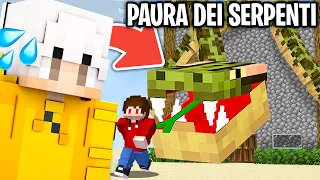 Ho TROLLATO il MIO AMICO con la SUA PAURA PIU' GRANDE su Minecraft