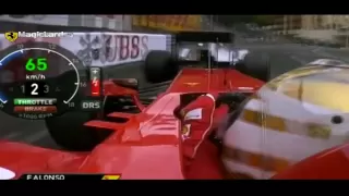 Monaco 2012 Race | Fernando Alonso Onboard