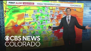 A big warming trend is expected across Colorado