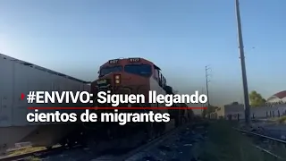 #ENVIVO | ¡MÁS Y MÁS MIGRANTES! Este tren viene cargado con centenas de personas