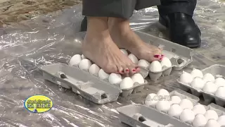 Walking on Eggs - Cool Science Experiment