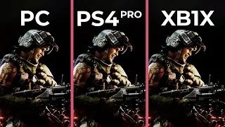 Call of Duty Black Ops 4 – PC 4K vs. PS4 Pro vs. Xbox One X Graphics Comparison