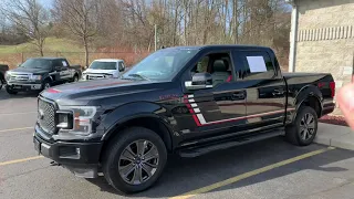 2018 Ford F150 Lariat Sport FX4 with the Appearance Package at Comodo Motors