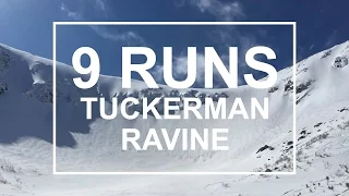 9 Runs at Tuckerman Ravine