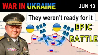 13 Jun: FOOTAGE: Ukrainian Tanks Breach Russian Defense | War in Ukraine Explained