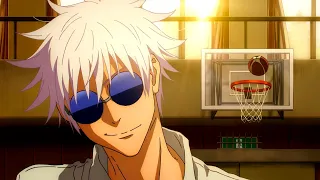 Gojo plays Basketball with Geto - Jujutsu Kaisen Season 2 - Episode 1