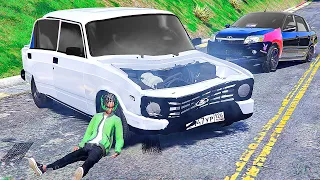 ШКОЛЬНИК ОПЕР РАЗБИЛСЯ НА СЕМЕРКЕ УРБАН  РЕАЛЬНАЯ ЖИЗНЬ ШКОЛЬНИКА GTA 5 ⚡ ГАРВИН