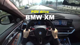 2023 BMW XM POV drive