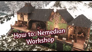 Conan Exiles - How to build a Nemedian Workshop!