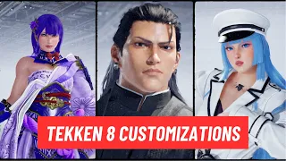 My BEST TEKKEN 8 Inspired Customizations