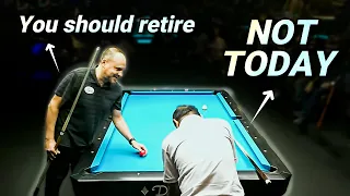 American PLAYER thinks He Can OUTSMART the LEGEND Efren Reyes