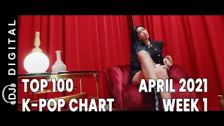 Top 100 K-Pop Songs Chart - April 2021 Week 1 - Digi's Picks