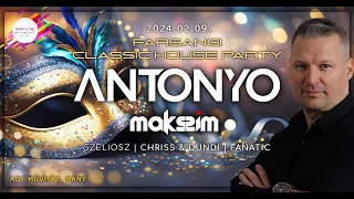 ANTONYO CLASSIC HOUSE LIVE MIX @MANY - 2024.02.09