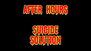 Suicide Solution 1981 (After Hours) with Randy Rhoads