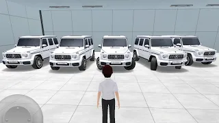 5 new Mercedes g 63 suv auto repair shop and washing cars _3d driving class #22 simulation