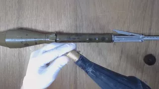 Bulgarian 85mm PG-7 High-Explosive Anti-Tank RPG-7 rocket