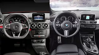 BMW 2 Series Gran Tourer VS Mercedes-Benz B-Class - INTERIOR