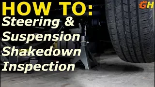 How To Inspect Front End Noises and Play | 1997 Jeep XJ