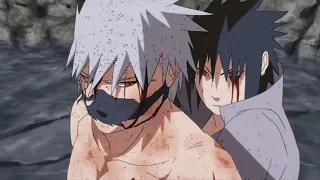 Kakashi and naruto vs sasuke full fight english sub