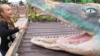 КРОКОДИЛОВАЯ ФЕРМА, очень много КРОКОДИЛОВ. CROCODILE FARM.