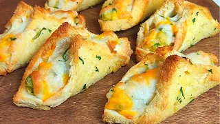 Crispy Garlic Butter potato Toast!! Roll The Bread Like This! Delicious Korean street food