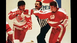 "The Punch Up in Piestany" 1987 IIHF WJHC CAN vs. USSR (Full Game) - Beer League Heroes