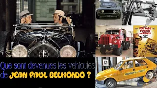 Que sont devenues les véhicules de Jean Paul Belmondo ?