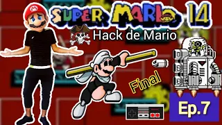 Super Mario 14 🤣 - Ep 7 Ultimo Boss - Hack de Mario - Retrogaming