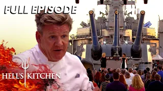 Hell's Kitchen Season 15 - Ep. 16 | Epic Finale Kitchen Showdown On USS Iowa | Full Episode